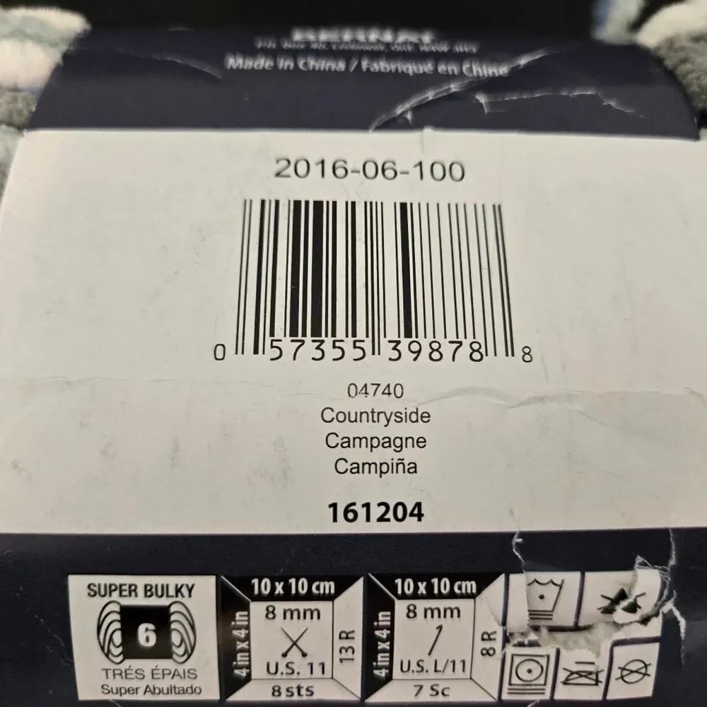 Bernat blanket yarn